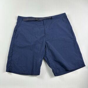 Nike SB Shorts Everett Tech Skateboarding Belted Mens 40 Navy Blue 807550-451